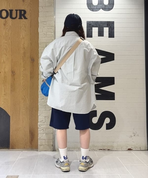 kawaiさんの「BEAMS WOMEN｜ビッグ ボタンダウン シャツ」を使ったコーディネート