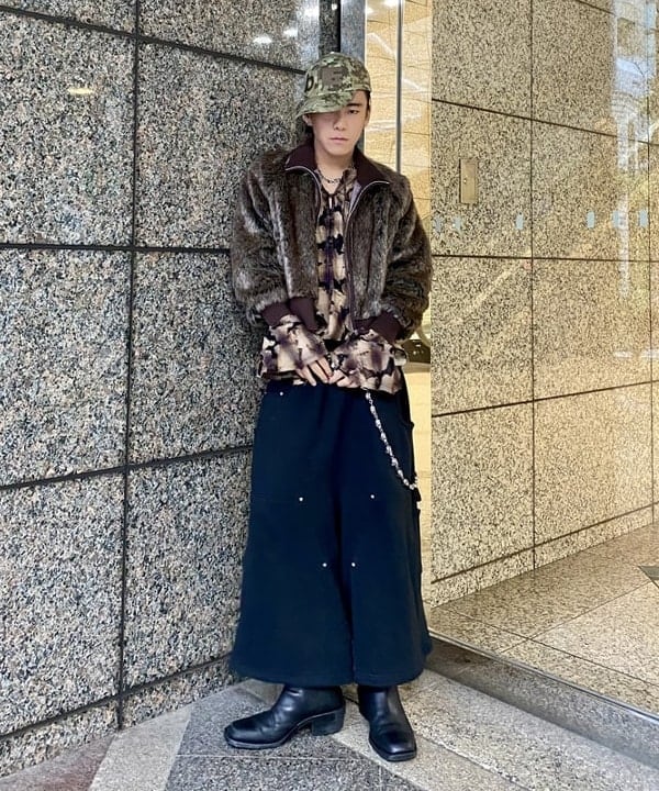 はるひむさんの「BEAMS WOMEN｜【別注】PENNEY’S / ファー ジャケット」を使ったコーディネート