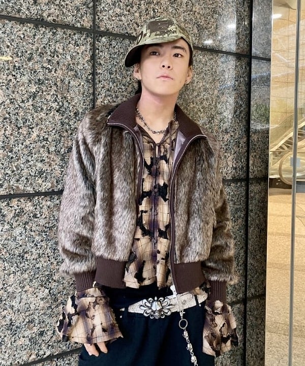 はるひむさんの「BEAMS WOMEN｜【別注】PENNEY’S / ファー ジャケット」を使ったコーディネート