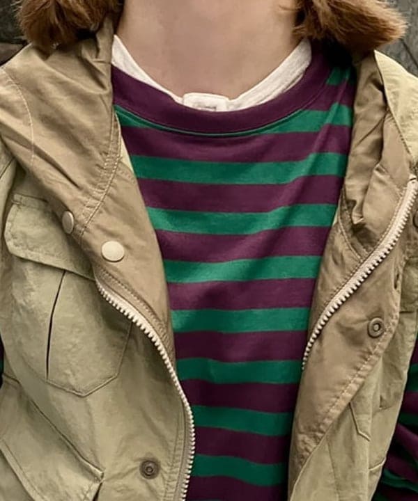 小原 もこさんの「BEAMS WOMEN｜マウンテン パーカー ベスト」を使ったコーディネート