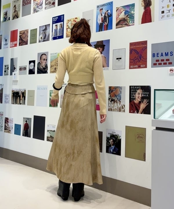 水野 萌香さんの「BEAMS WOMEN｜RBS / RIBポロ ベストセット」を使ったコーディネート