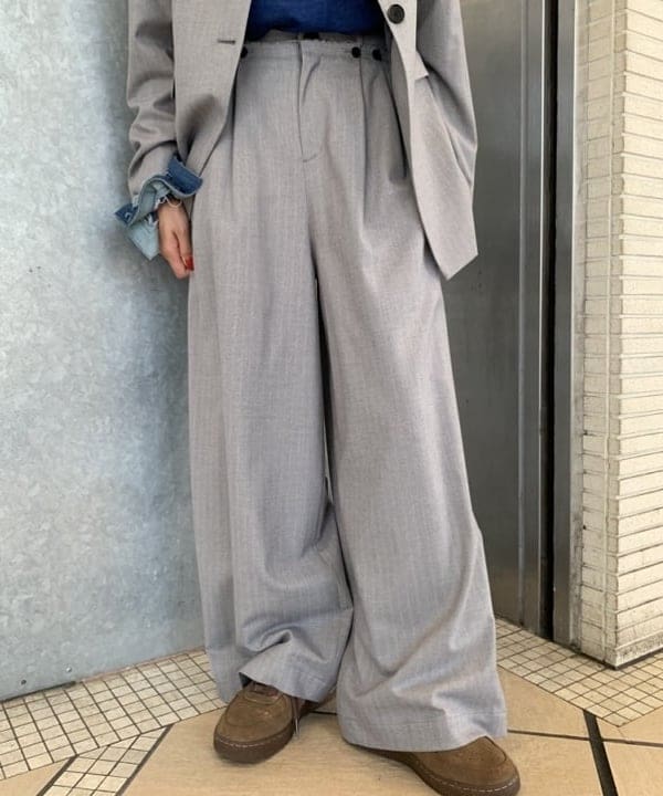 れいなさんの「BEAMS WOMEN｜RBS / ヘリンボーン 2ボタン ジャケット」を使ったコーディネート