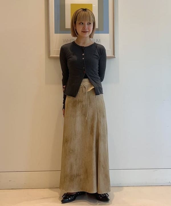 ナカノ アイさんの「BEAMS WOMEN｜ロング ファー バッグ」を使ったコーディネート