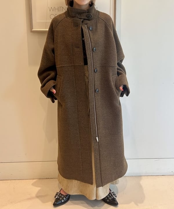 ナカノ アイさんの「BEAMS WOMEN｜ロング ファー バッグ」を使ったコーディネート