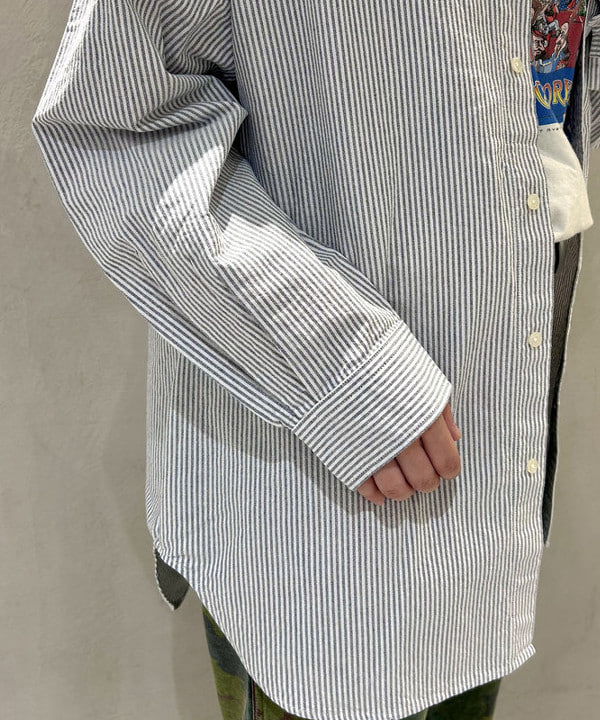 スミレさんの「BEAMS WOMEN｜ビッグ ボタンダウン シャツ」を使ったコーディネート