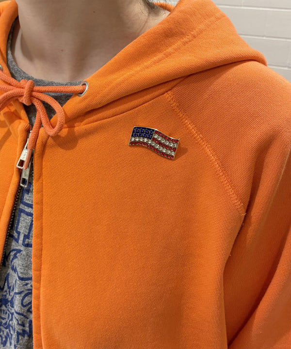 キラリさんの「BEAMS WOMEN｜【別注】SCREEN STARS / フルジップ パーカー」を使ったコーディネート