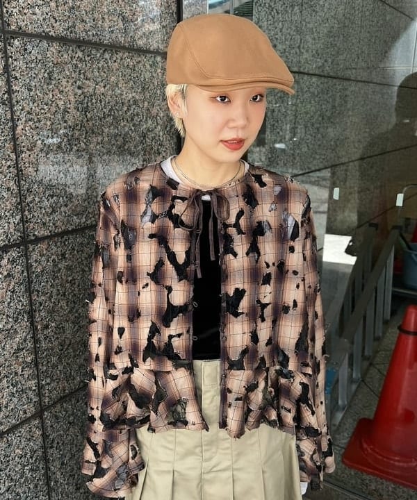 あさひさんの「BEAMS WOMEN｜【別注】Dickies / レイヤード スカート パンツ」を使ったコーディネート