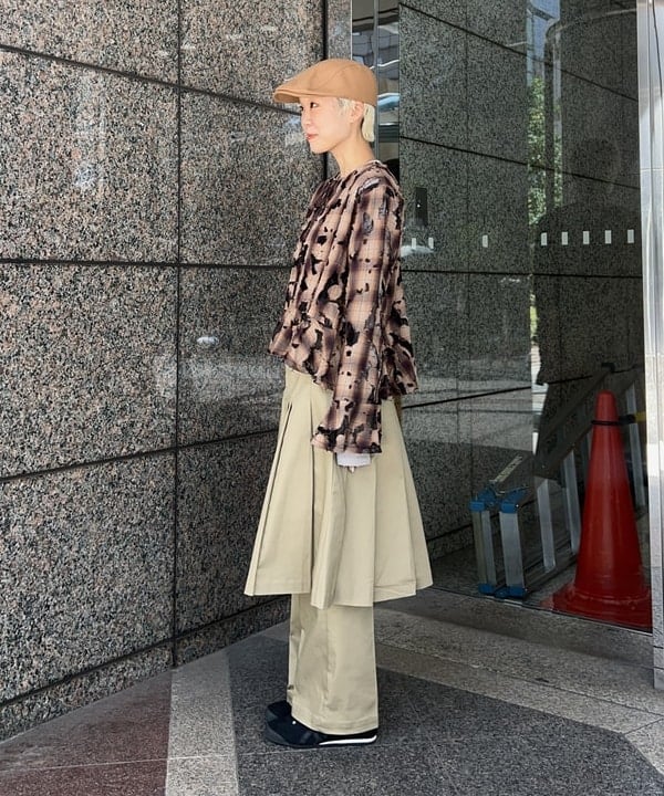 あさひさんの「BEAMS WOMEN｜【別注】Dickies / レイヤード スカート パンツ」を使ったコーディネート