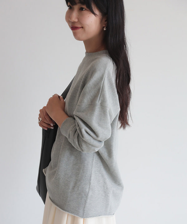 中丸　栞さんの「BEAMS WOMEN｜レザー ワンハンドル バッグ」を使ったコーディネート