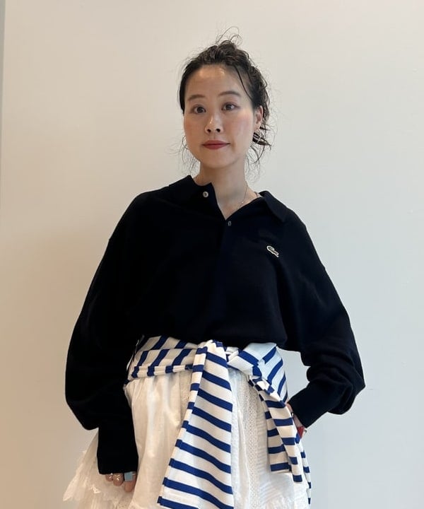 清水 彩乃さんの「BEAMS WOMEN｜【別注】Barbour / Thornbury Jacket」を使ったコーディネート