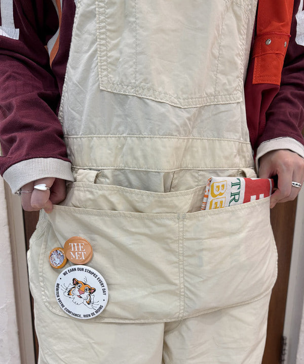 クロサワさんの「BEAMS WOMEN｜エプロン オーバーオール」を使ったコーディネート