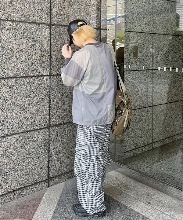 吉田 洸輝さんの「BEAMS WOMEN｜パッチワーク ロングスリーブTシャツ」を使ったコーディネート