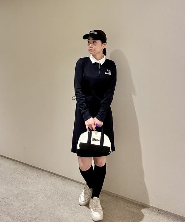 BEAMS GOLF ネイビー ポロワンピース BEAMS GOLF ネイビー ポロ