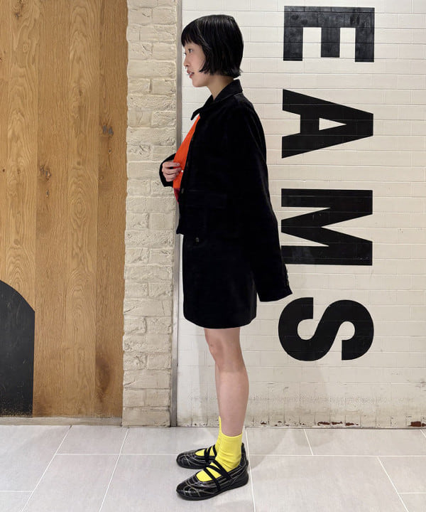 amaさんの「BEAMS WOMEN｜ニュースペーパーバッグ ミニ」を使ったコーディネート