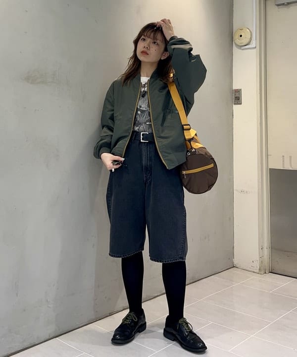 ナツハさんの「BEAMS WOMEN｜【別注】BUZZ RICKSON'S / L2B H-TYP」を使ったコーディネート