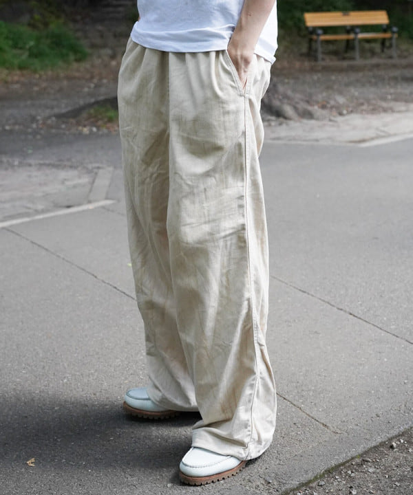 SUDOさんの「BEAMS WOMEN｜ワイド ダスティー イージーパンツ」を使ったコーディネート