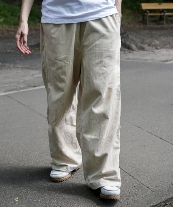 SUDOさんの「BEAMS WOMEN｜ワイド ダスティー イージーパンツ」を使ったコーディネート