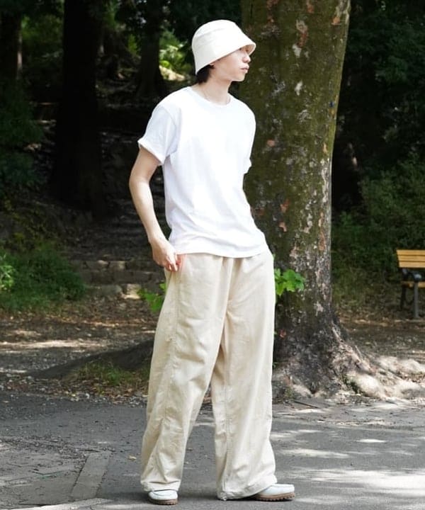 SUDOさんの「BEAMS WOMEN｜ワイド ダスティー イージーパンツ」を使ったコーディネート