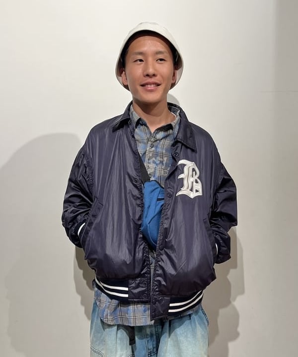 BANさんの「BEAMS WOMEN｜フェード ワーク チェックシャツ」を使ったコーディネート