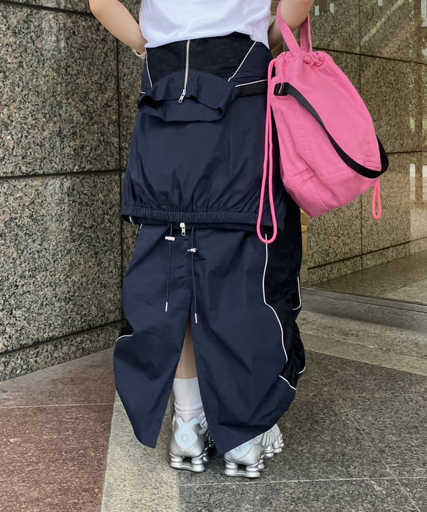 まゆちゃんさんの「BEAMS WOMEN｜レース キリカエ トラック スカート」を使ったコーディネート