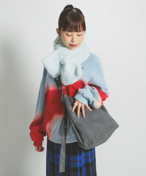 りかちょび/岸本梨佳さんの「BEAMS WOMEN｜ベルテッド ショルダー バッグ」を使ったコーディネート