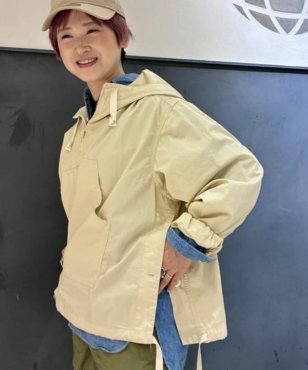 木村 梨香さんの「BEAMS WOMEN｜サイドボタン アノラック」を使ったコーディネート