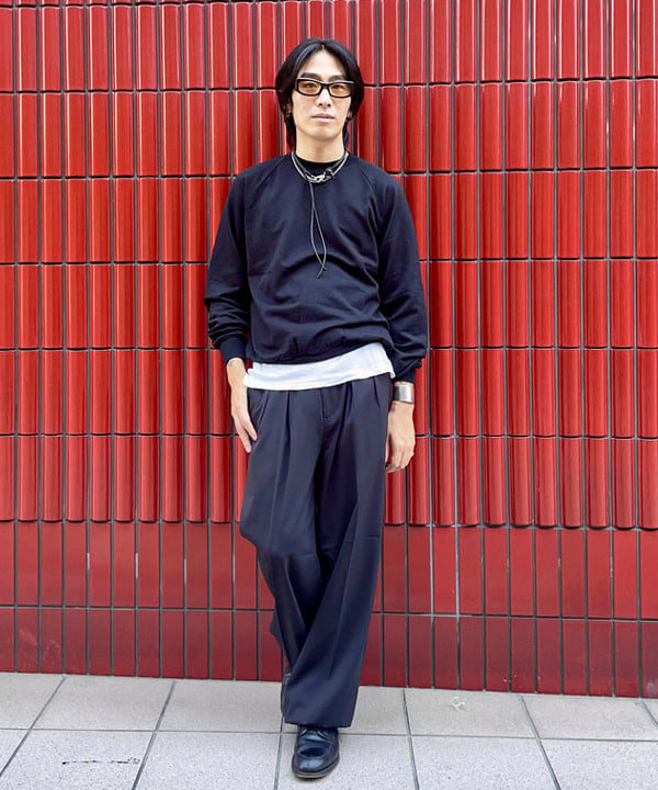 浅田 明斗 クルーネック
