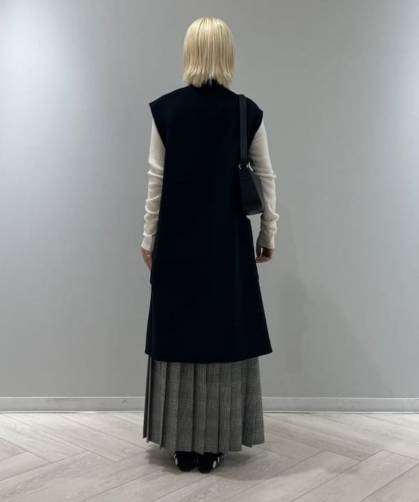 菜月さんの「BEAMS WOMEN｜リブ タートルネックニット」を使ったコーディネート