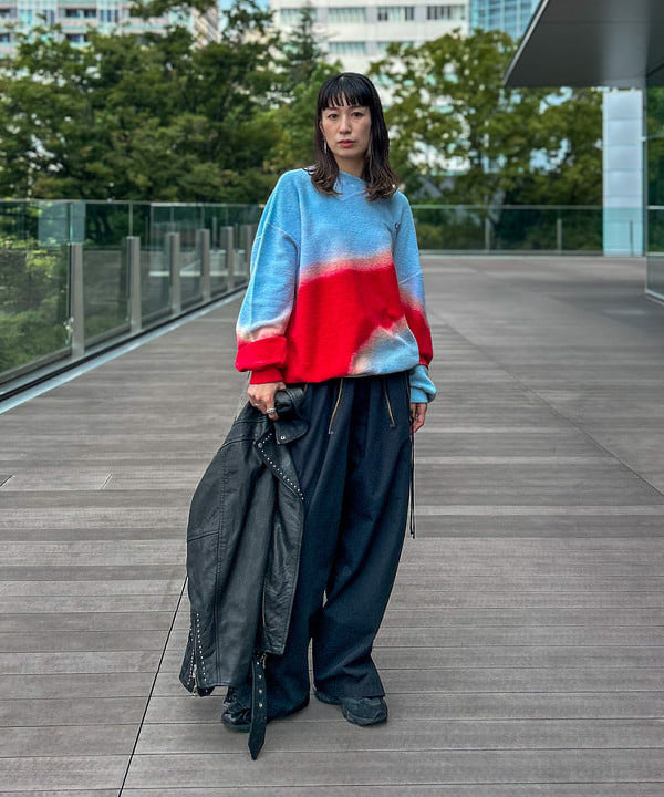 marieさんの「BEAMS WOMEN｜maturely / コットン シルク ジッパー カーゴパンツ」を使ったコーディネート