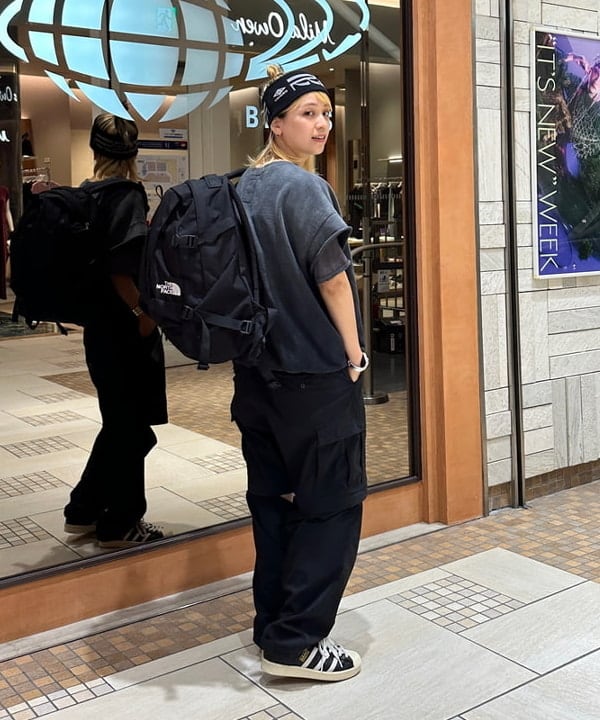 Heg.さんの「【別注】BOWWOW / カットオフ スウェット」を使ったコーディネート