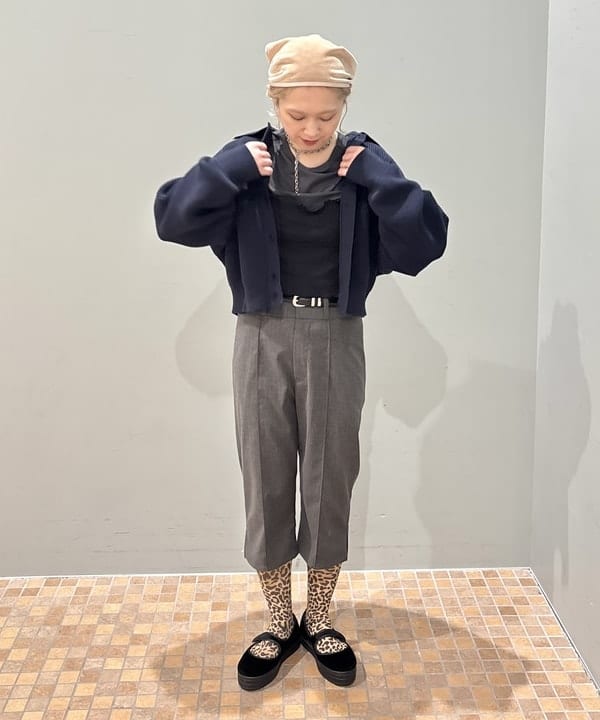 YABUさんの「BEAMS WOMEN｜【別注】FRED PERRY / Tipped Collar Cardigan」を使ったコーディネート