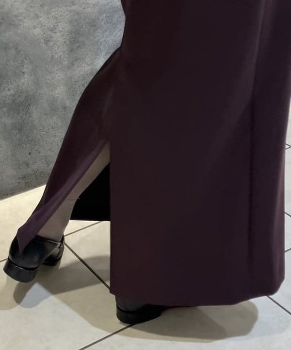 OSUMIさんの「BEAMS WOMEN｜TICCA / ノーカラー ビブヨーク シャツ」を使ったコーディネート