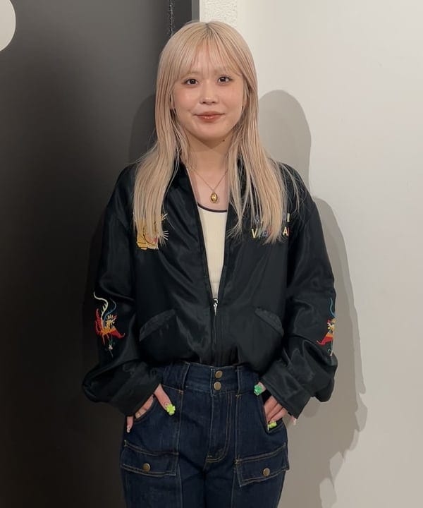 ando naoさんの「BEAMS WOMEN｜デニム ブッシュ パンツ」を使ったコーディネート