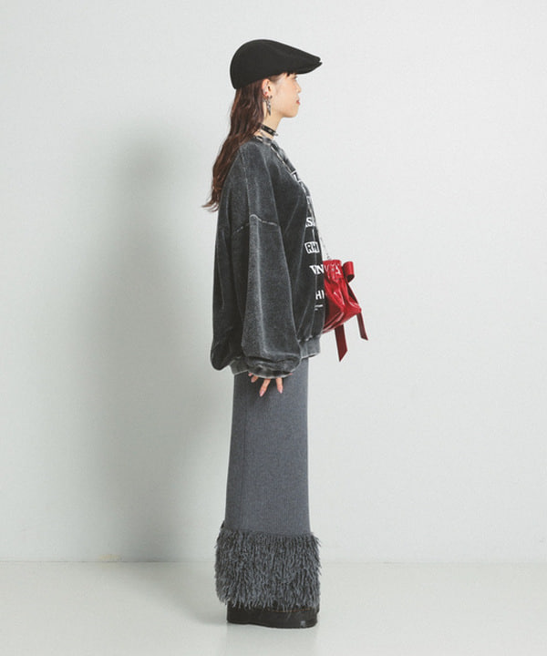 りかちょび/岸本梨佳さんの「BEAMS WOMEN｜ビッグ ハンチング」を使ったコーディネート