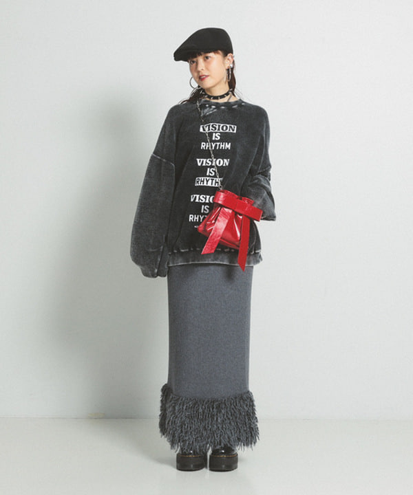 りかちょび/岸本梨佳さんの「BEAMS WOMEN｜ビッグ ハンチング」を使ったコーディネート