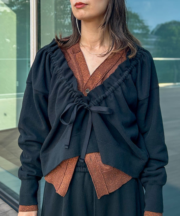 marieさんの「BEAMS WOMEN｜maturely / ワイド フレア ジャージー パンツ」を使ったコーディネート