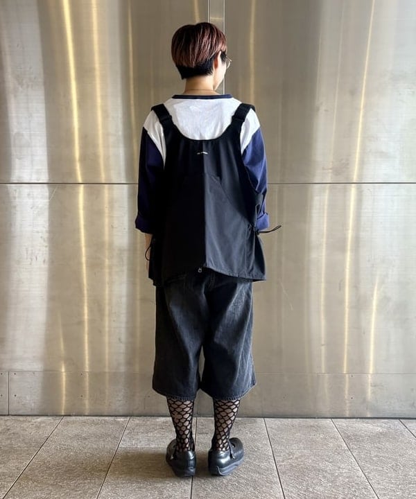 みりさんの「【別注】Champion / ミッキーマウス / フットボール Tシャツ」を使ったコーディネート