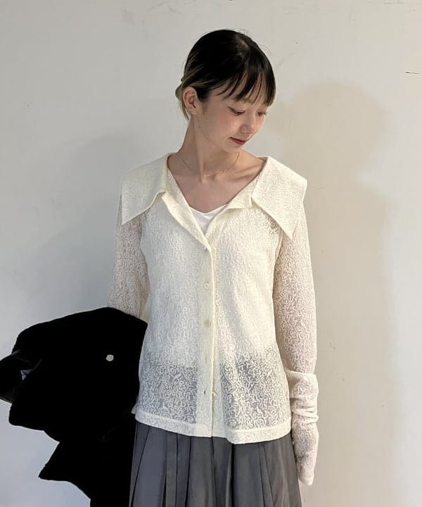 むりょさんの「BEAMS WOMEN｜RBS / フェイクファー ステンカラー コート」を使ったコーディネート