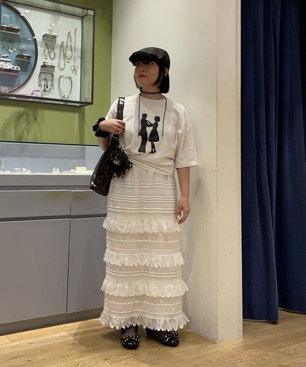 chikaさんの「BEAMS WOMEN｜ビッグ ハンチング」を使ったコーディネート