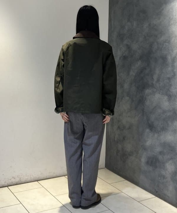 OSUMIさんの「BEAMS WOMEN｜【別注】Barbour / TRANSPORT ジャケット」を使ったコーディネート