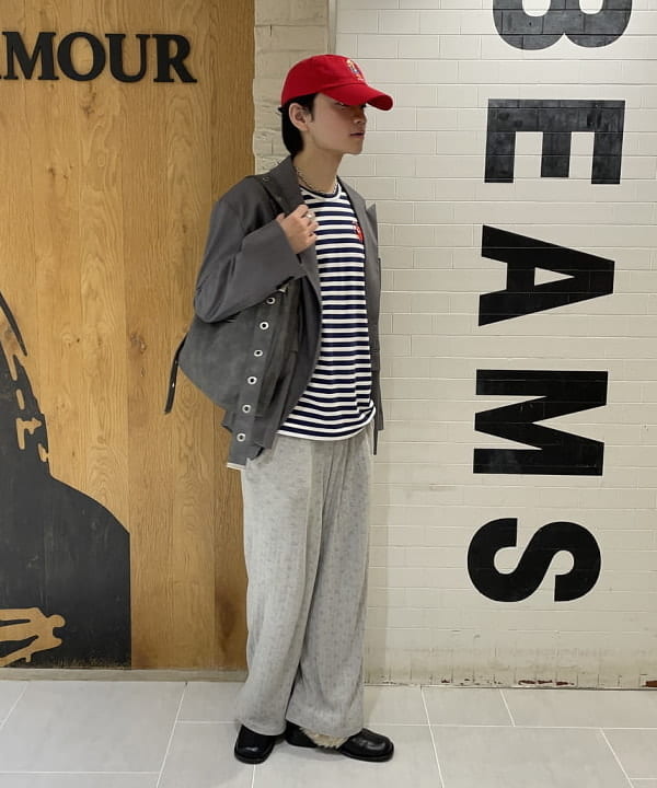 マツミヤさんの「BEAMS WOMEN｜4ボタン W ビッグ ジャケット」を使ったコーディネート