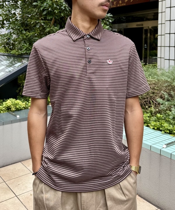 極美品 ビームスゴルフ バティックプリント ナイロンブルゾン