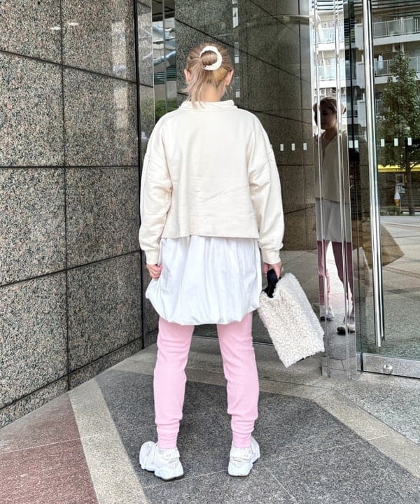 YABUさんの「BEAMS WOMEN｜ボア 2way トートバッグ」を使ったコーディネート