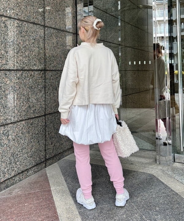 YABUさんの「BEAMS WOMEN｜ボア 2way トートバッグ」を使ったコーディネート