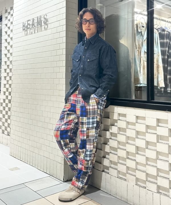 Kellyさんの「BEAMS WOMEN｜ダブルダイ デニム ウエスタン シャツ」を使ったコーディネート