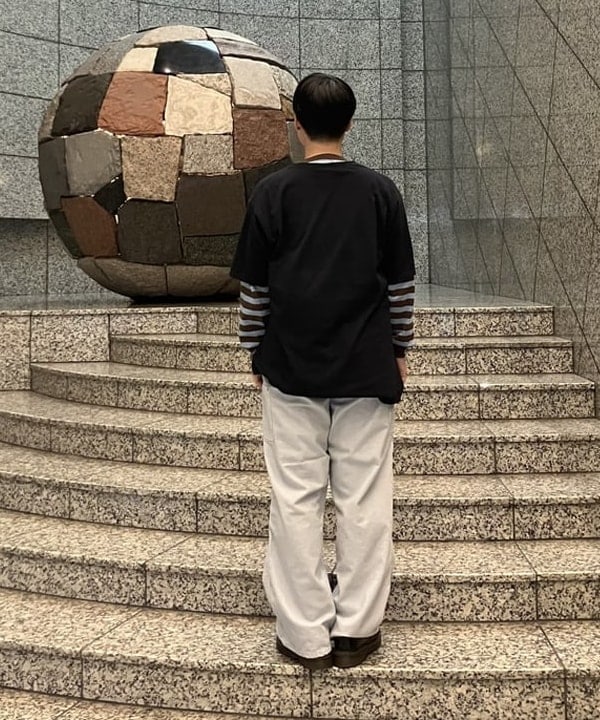 赤羽 花さんの「BEAMS WOMEN｜orSlow / DAD'S FIT PAINTER PANTS」を使ったコーディネート