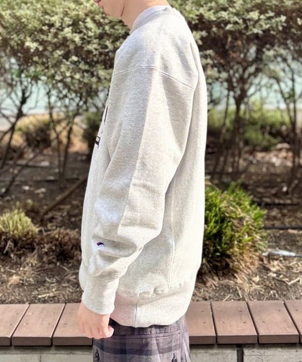 うえきんぐさんの「【別注】Champion / シティ クルー スウェット」を使ったコーディネート