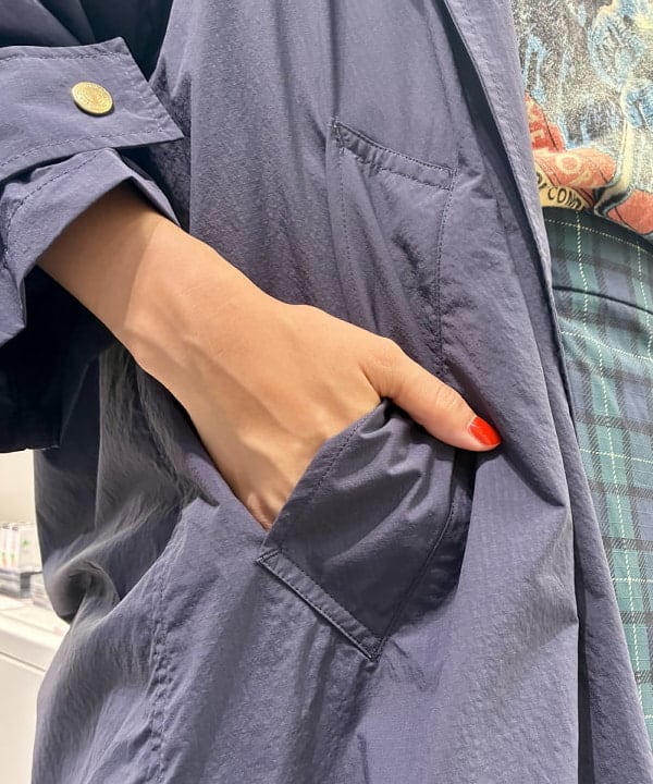 みりさんの「Traditional Weatherwear / パッカブル MALTON フードコート」を使ったコーディネート