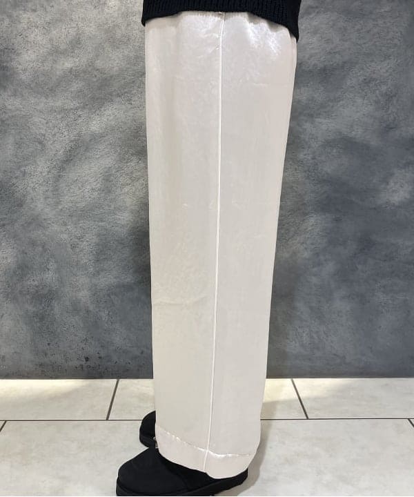 菜月さんの「BEAMS WOMEN｜畦編み ニット プルオーバー.M」を使ったコーディネート