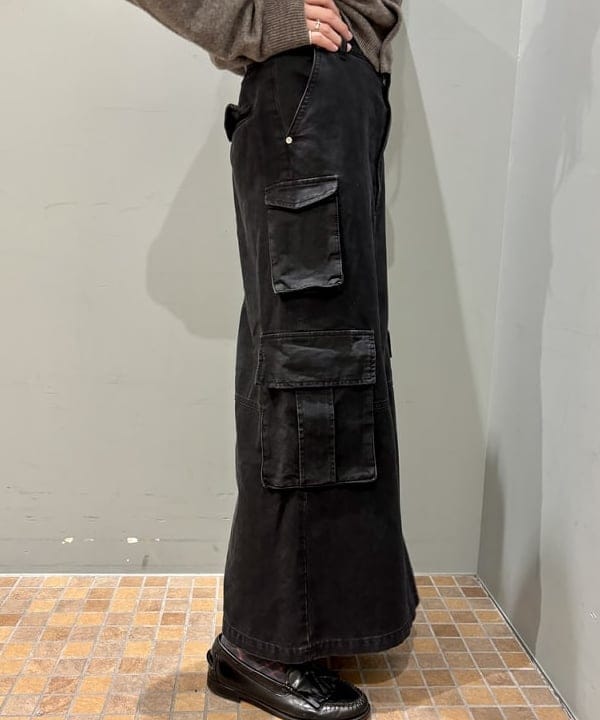 はやしあかねさんの「BEAMS WOMEN｜DANTON / LAMBS WOOL CREWNECK CARDIGAN」を使ったコーディネート